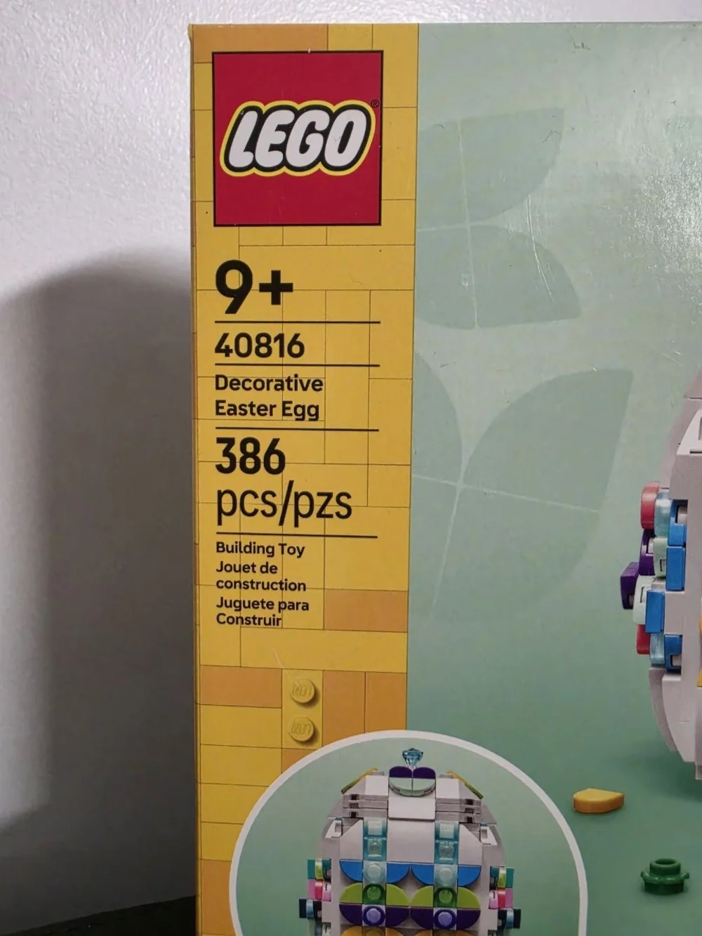 New LEGO Decorative Easter Egg Building Toy 40816 limited edition 2026, age 9+
